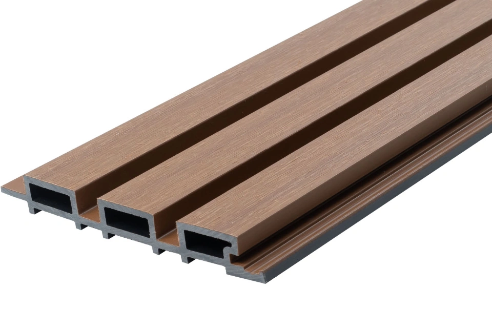 Panou riflat wpc pentru placare pereți interior exterior