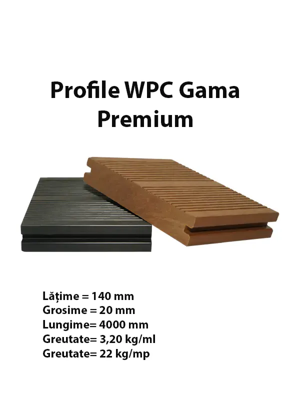 Latech Composite Profil Wpc pardoseala teresa decking gama premium